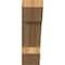 Ekena Millwork Traditional Slat Rough Sawn Bracket, Western Red Cedar, 6"W x 20"D x 20"H BKT06X20X20TRA06RWR - alternate 3